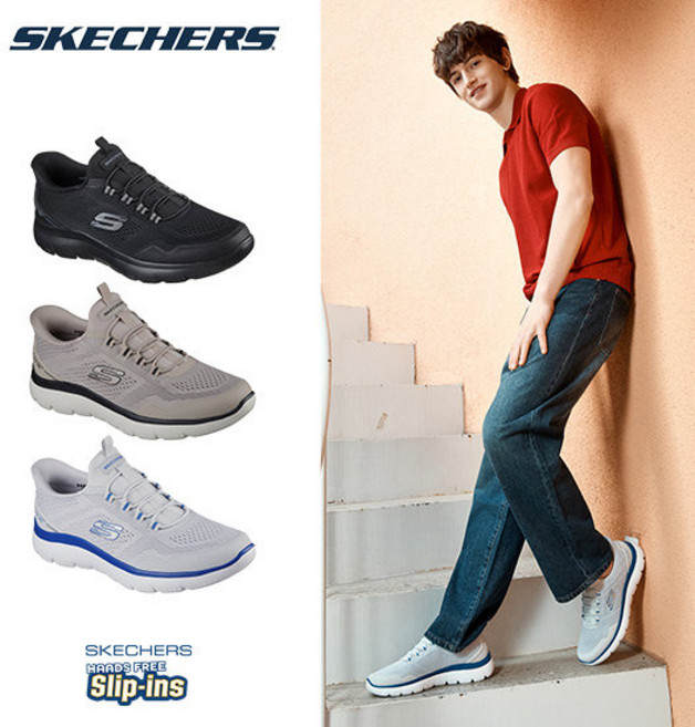 스케쳐스 26SS 최신상 남성용 써밋 슬립인스 워킹화
