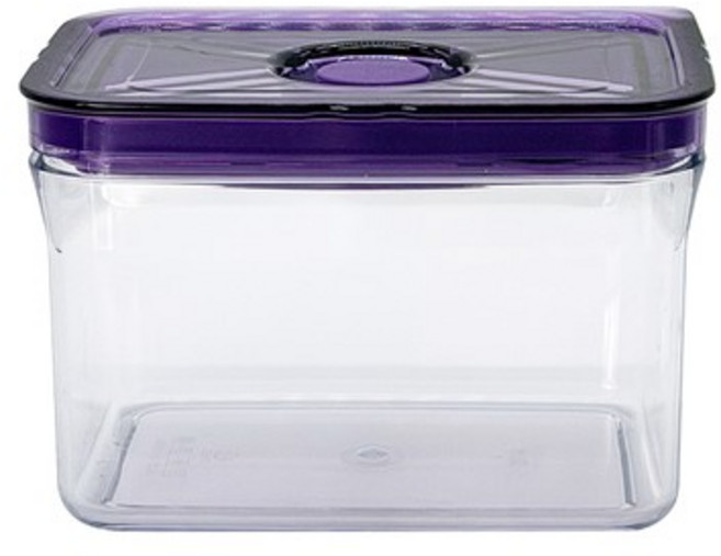 올트라이탄 진공밀폐용기 이지바큠 직사각 1000ml 1개, 없음