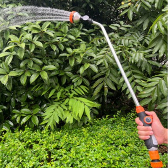 롱타입 호수헤드 고압력 세차 물뿌리개 분사기 물호스 정원 물주기 8종분사, 본상품선택, 1개, 롱 호수헤드(단품)