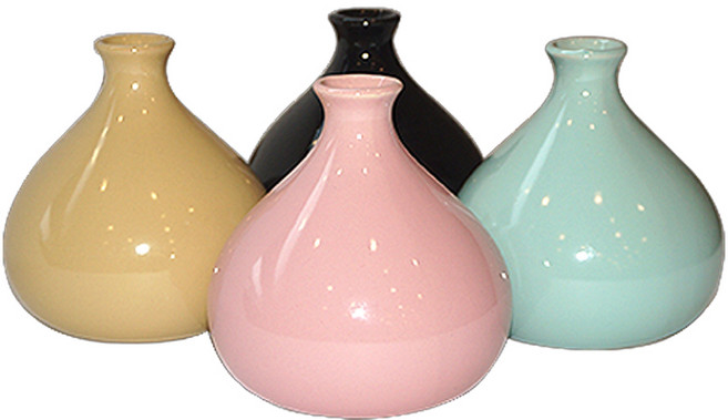 파스텔 호리병 화병 디퓨저용기 디퓨저 만들기 재료, 1개, 350ml, 블랙