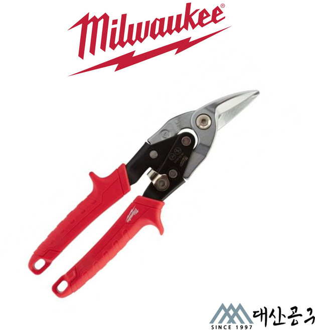 밀워키 항공가위 곡선 겸용 48-22-4510, 1개