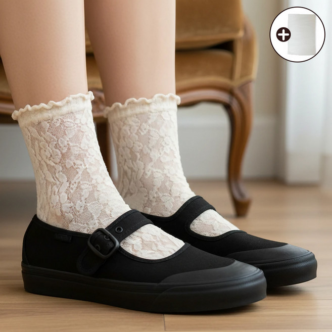 (국내매장 정품) 반스 메리제인 운동화 슈즈 여성 스니커즈 단화 MSSTEP 더스트백 증정