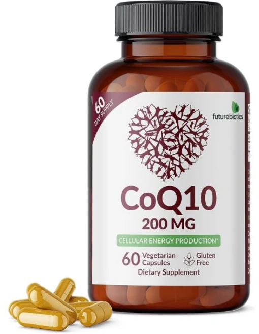 퓨처바이오틱스 CoQ10 코큐텐 200 Mg 세포 에너지 생산 60, 60개 (1팩), 1개, 60정 - 쿠팡