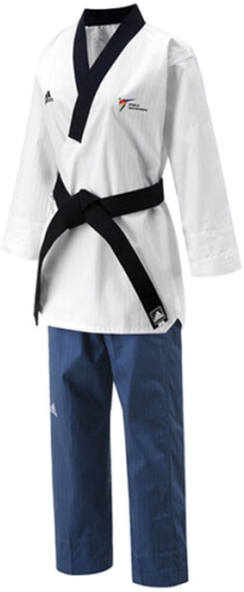Adidas 태권도 품새도복 여자 단도복 ADI POOMSAE 선수용 시합용 태권도복