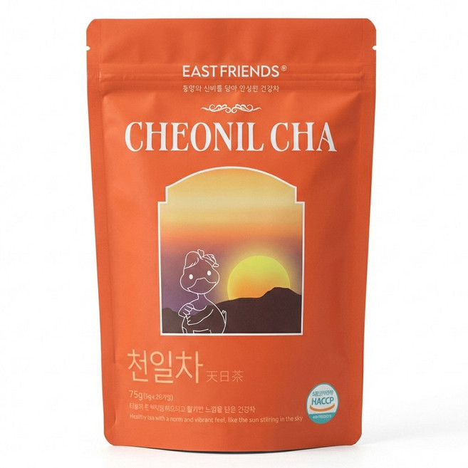 천일차 황기 구기자 건강차 티백 | 무카페인 기력차 | 면역차 환절기 매일차, 3g, 1개, 티백 3g, 25개입