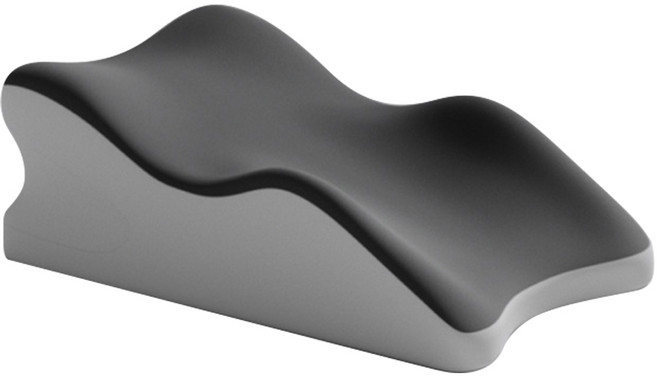 Youchen 역류방지 경사베개 속편한 베개 다기능 허리 등받이쿠션 자세교정 경추목베개 엎드려 베개 웨지필로우 쿠션 배개 성형 베개, 1개, 블랙