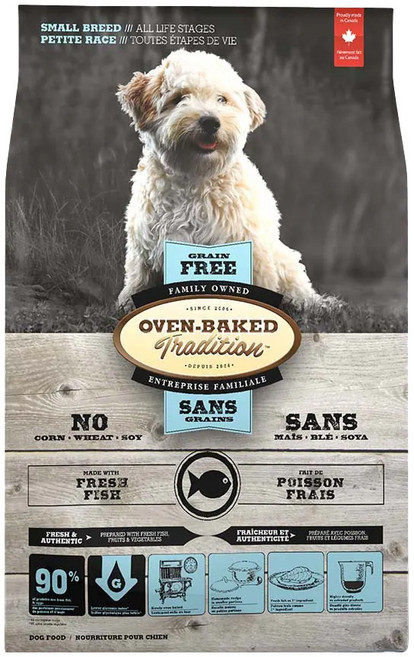 OVEN-BAKED TRADITION 烘焙客 全齡犬 小顆粒, 1袋, 2.27kg, 無穀深海魚