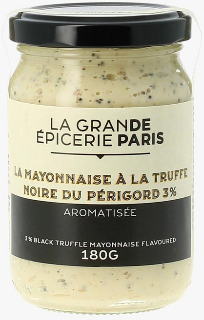 프랑스 라 그랑 에피세리 드 파리 La Grande Épicerie de Paris 블랙 트러플 3% 마요네즈 180g, 1개