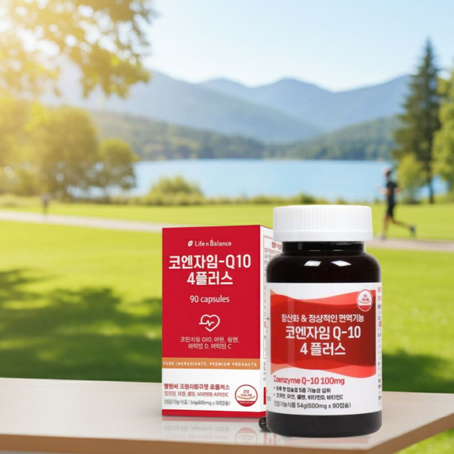 60대70대 항산화 뼈 혈압건강 코엔자임큐텐+아연+셀렌+비타민D 3개월분세포보호 활력, 1개, 90정