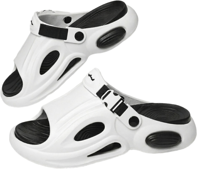 더보누르 남성 족저근막 슬리퍼 리커버리 아치 쿠션 샌들 아쿠아 슈즈