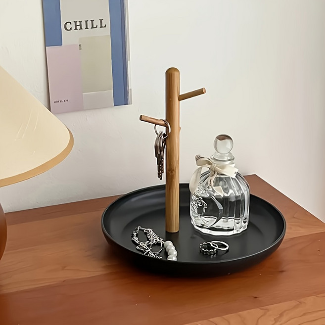 에센셜 00 인테리어 액세서리 악세사 트레이 차키 보관, 블랙