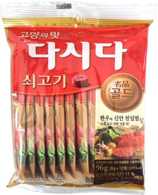 다시다 골드 쇠고기, 96g, 1개