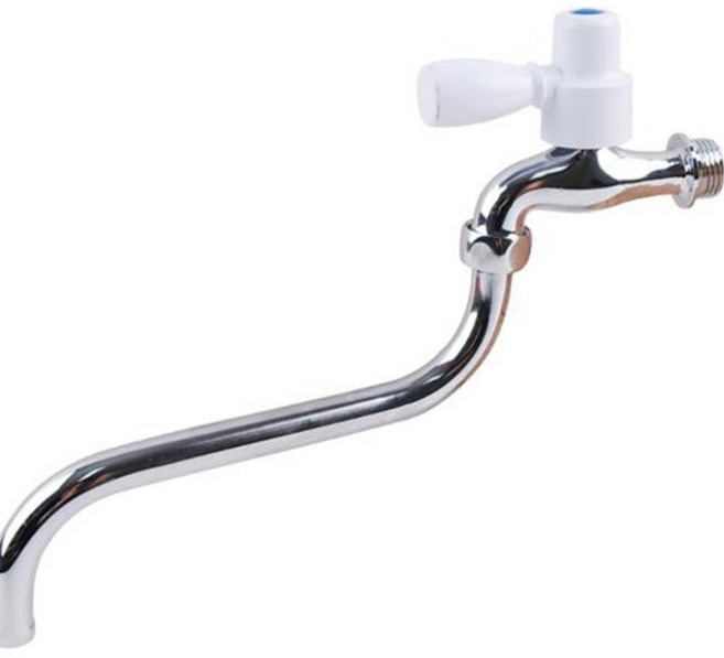 벽붙이 냉수 수도꼭지 원스톱 목돌림 욕실 주방 수전 세면대수도꼭지