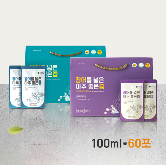 아주식품 아주건강세트60, 60개, 100ml