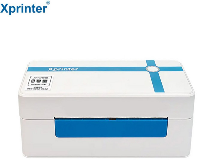 2026형 엑스프린터 라벨프린터 Xprinter XP-D461B CJ 로젠 롯데 한진 우체국 택배송장 바코드 스티커제작 라벨기
