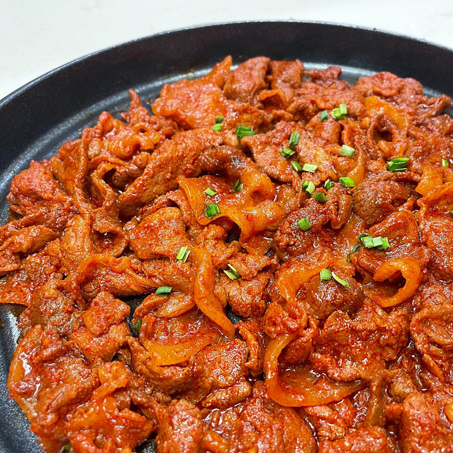 삼삼 고추장 불고기 제육볶음 두루치기 반찬 밀키트, 500g, 2개