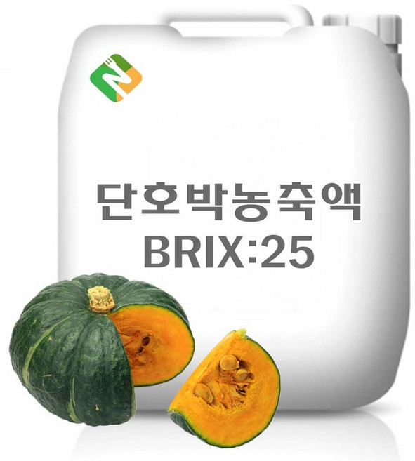 단호박농축액 20kg, 단품, 1개