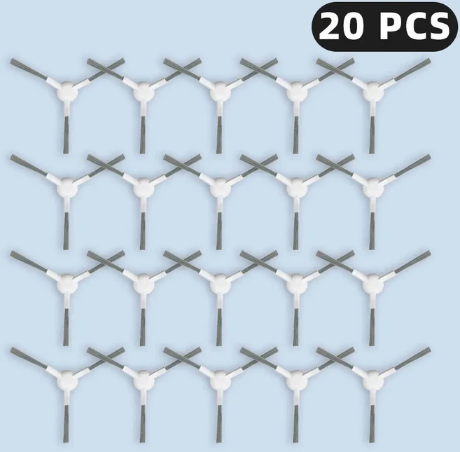 호환 ( Xiaomi Robot Vacuum S40C / E101 ) 예비 부품 액세서리 키트 메인 사이드 브러시 HEPA 필터 물 천, 08 Set C
