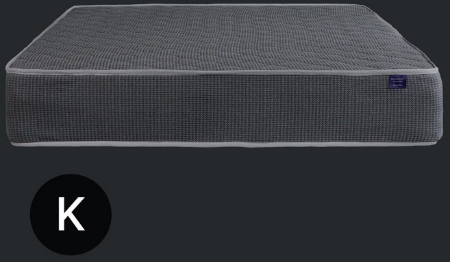 우수 검증 딥몽 시그니처 한국인 체형 맞춤 설계 매트리스 허리에 좋은 침대 수면 단단한 사이드벽 미디엄 하드 K, 중간 단단함, 24cm