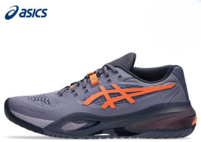 아식스 테니스화 남성 젤 레졸루션 10 와이드 1041A487-500