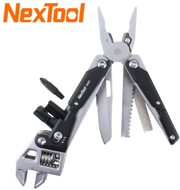 넥스툴 W4 다기능 렌치 + 교체형 비트 포함 NE20362A [ 공식수입정품 ] [ AS 가능 ], 1개, W40