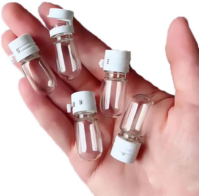 여행용 화장품 소분병 미니 공병 휴대용 보관, 1개, 2ml 소분병 5입