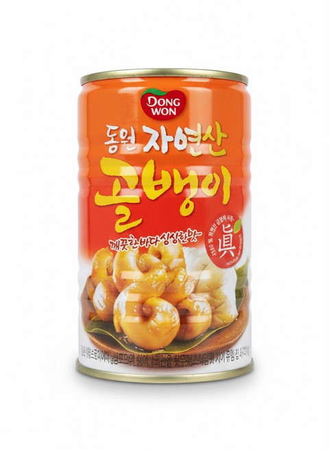 동원 자연산골뱅이 통조림 400g
