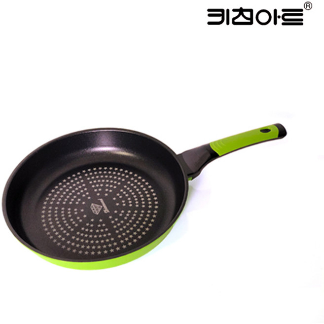 키친아트 스마트 투캡후라이팬-28cm 잘들러붙지않는 다이아몬드코팅 가정용 업소용, 단일 냄비/프라이팬 사이즈, 1개, 28cm