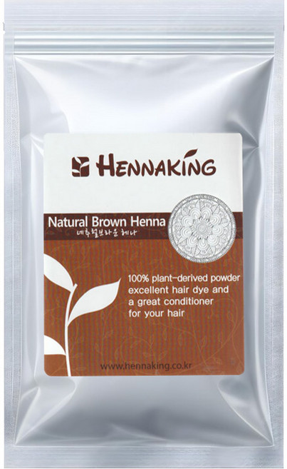 헤나킹 천연헤나염색약 100g, 네추럴 브라운 헤나, 1개