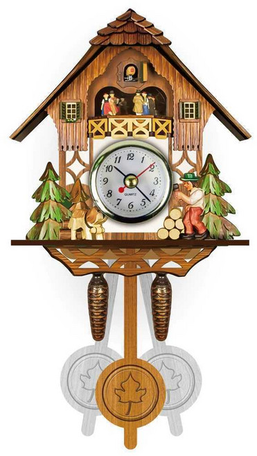 스위스뻐꾸기시계 뻐꾸기벽시계 인테리어 엔틱 선물, CM012