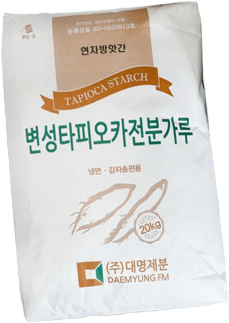 대명제분 변성타피오카 카사바전분가루, 20kg, 1개