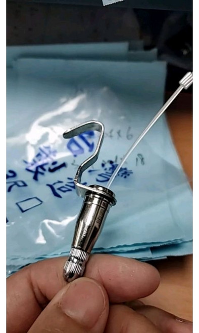 F-048 軌道專用透明線掛圖器 吊圖鋼索 掛圖鈎, 1個, B款鈎,15cm