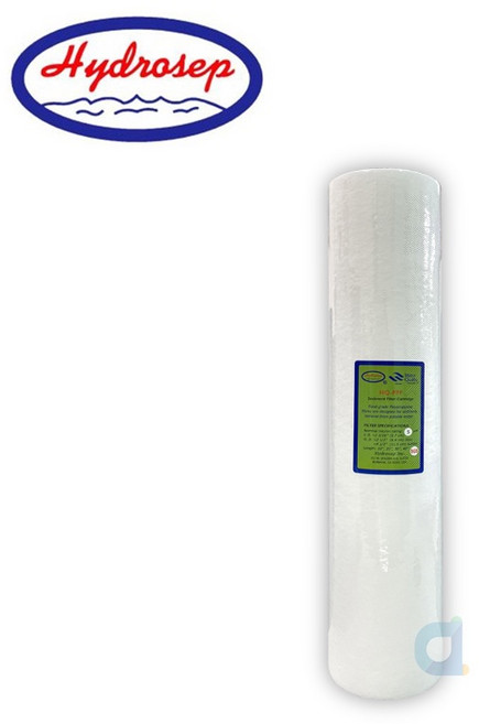 Hydrosep 20英吋大胖PP纖維濾心, 1個, 5微米