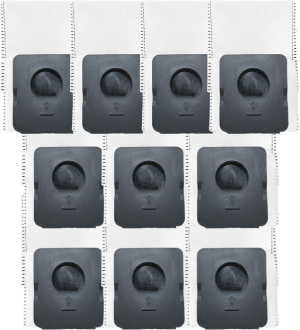 비브랜드 에어메이드 스마트타워 무선청소기 스테이션 호환 3501A 5501A 먼지봉투 소모품 부품, 10개, 더스트백