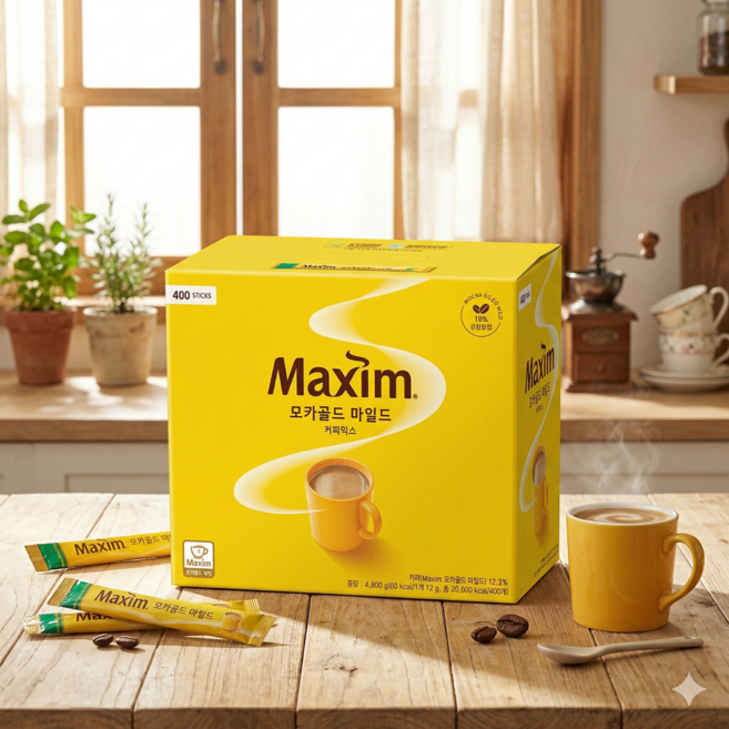 맥심 모카골드 마일드 400T /쿠폰가, 12g, 400개입, 1개