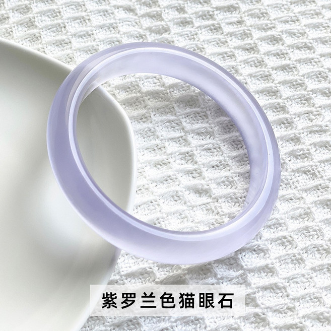 晶德珠寶 高冰白月光貓眼石手鐲 女生小清新甜美手飾 閨蜜禮物