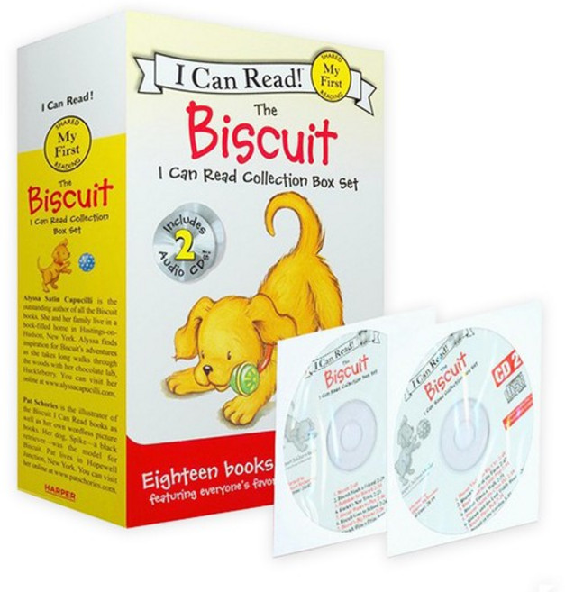 [영어원서] My First I Can Read : The Biscuit Collection 18종 박스세트 Paperback Audio CD