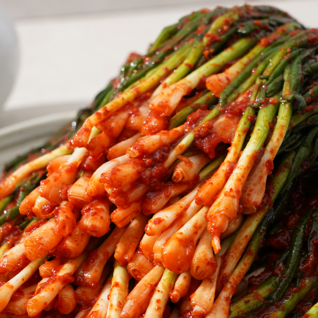 전주찬방 전국김치품평회 4회수상 파김치 1kg, 1개