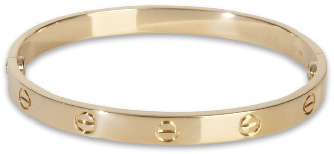 까르띠에 중고 러브 옐로 골드 브레이슬릿