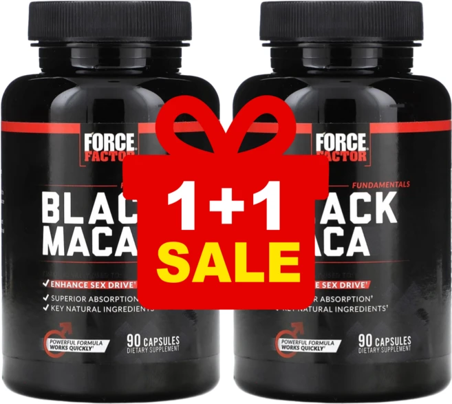 [1+1] 포스팩터 펀더멘탈 블랙 마카 셀레늄 바이오페린 흑후추열매추출물 캡슐 90정 / 해외직구 미국정품, 2개 - 쿠팡