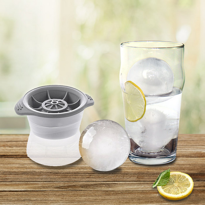 리빙선데이 아이스볼 메이커 2p, 혼합색상, 2개