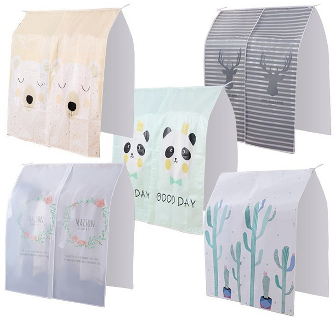 지니홀딩스 모던 행거커버 옷걸이 커버 옷 먼지 방지 옷보호 커버 옷가리개 옷 덮개, 1개입, 1개