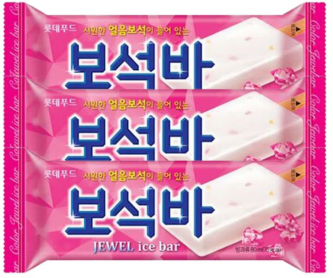 롯데웰푸드 보석바, 70ml, 30개