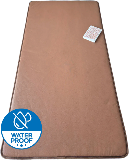 허리에좋은 요매트 바닥 토퍼 매트리스 1인용 손님용 매트, 황토(방수)