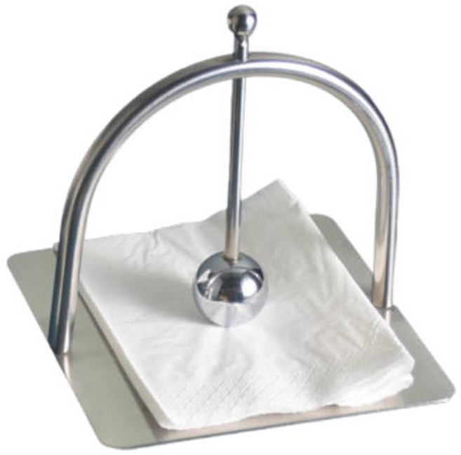 스테인리스 메탈 테이블 카페 냅킨 홀더, 1개, Silver