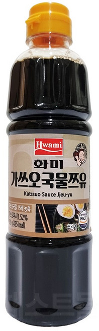 화미 화미 가쓰오국물 쯔유 600g, 1개