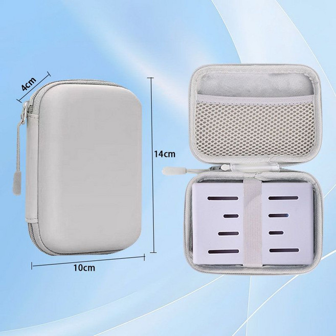 디아크몰 아이리더 탱고2 투명 케이스 커버 커버+투명 블랙, 19. 4/5T 회색+PU 회색 보관함