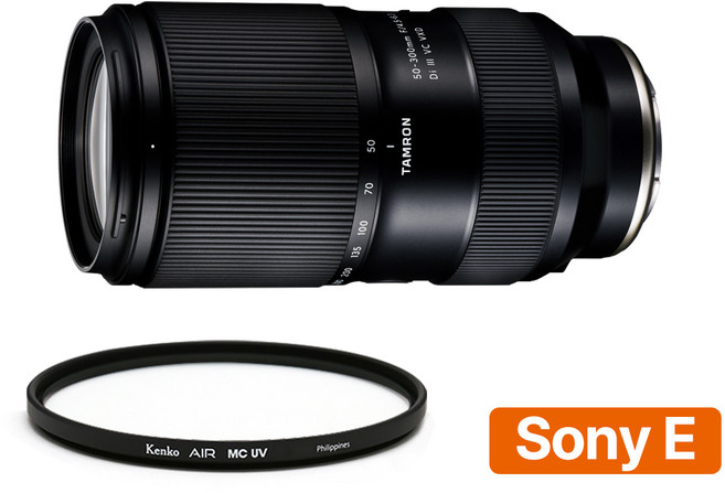 [지금사면 무상보증 3년] 탐론 50-300mm F/4.5-6.3 Di III VC VXD A069 소니 FE렌즈 + 겐코 AIR MCUV 67mm