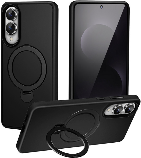 삼성 갤럭시 S24 S25 S26 플러스 울트라 엣지 맥세이프 자기흡착 군사급 360회전링 케이스