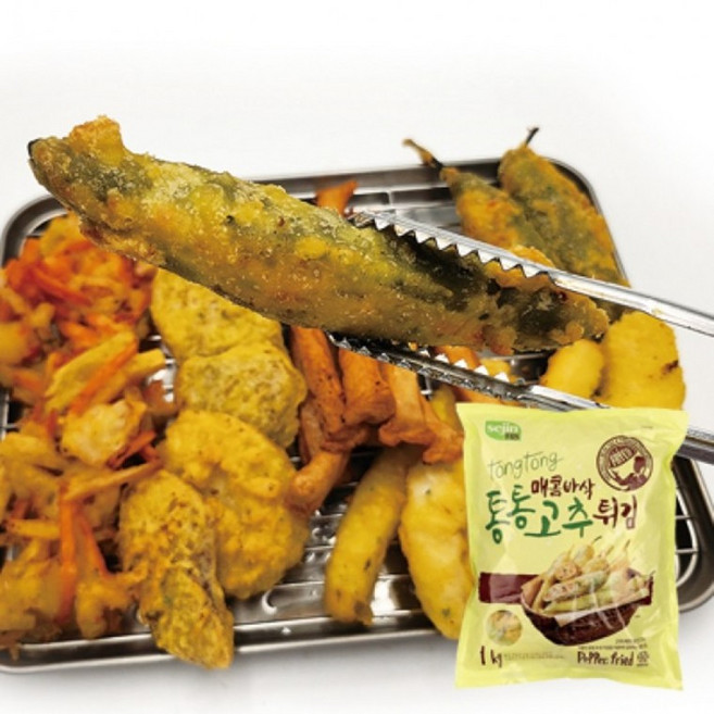 VDF 세진 통통 고추튀김1Kg, 1g, 1개